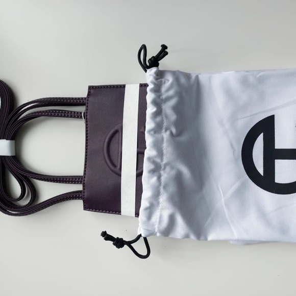 TELFAR SMALL EGGPLANT SHOPPING BAG - Picture 7 of 9